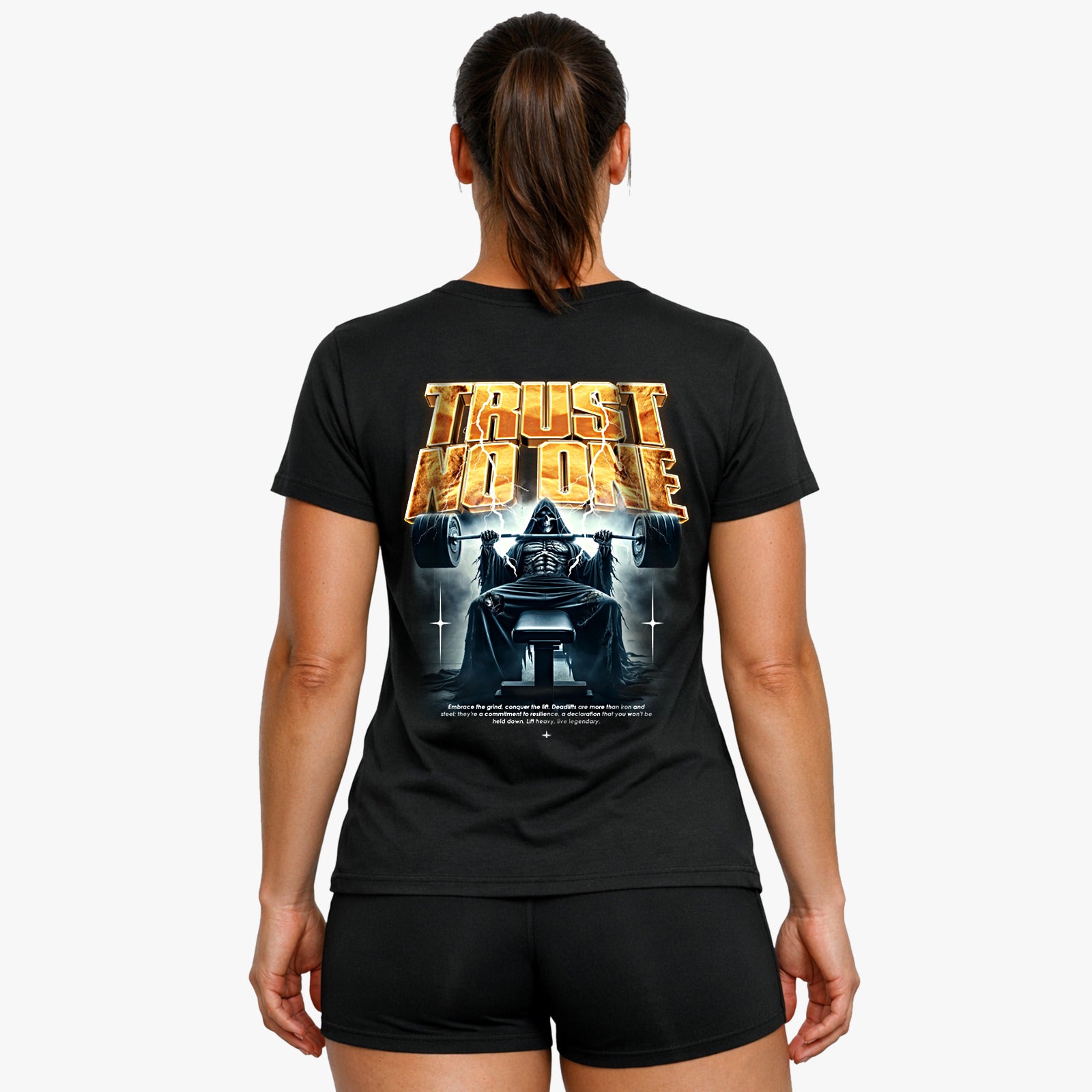 Trust no one (Backprint) Shirt