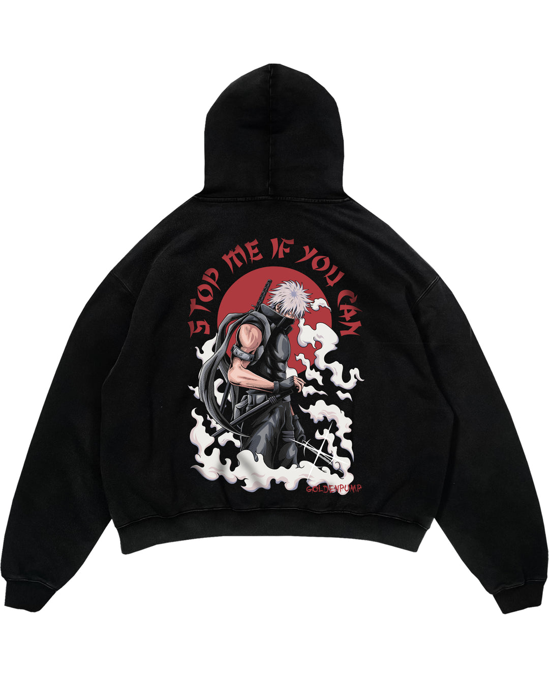 Stop me if you can Oversized (Backprint) Hoodie