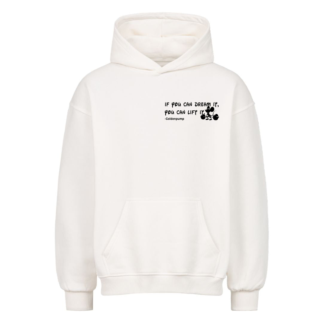 Dream Lift (Frontprint) Oversized Hoodie