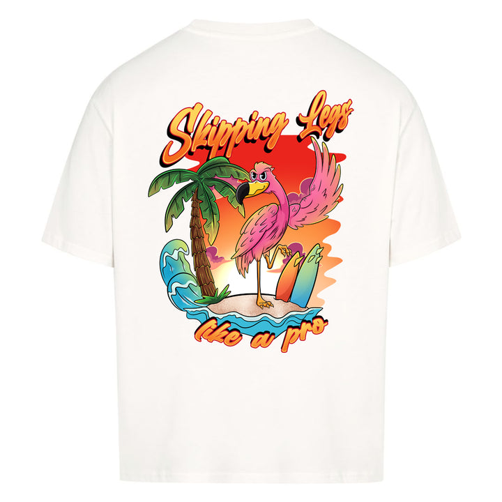 skipping legs Oversized (Backprint) Shirt