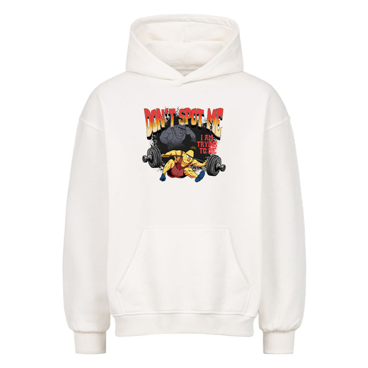 Felpa con cappuccio oversize Don't Spot Me