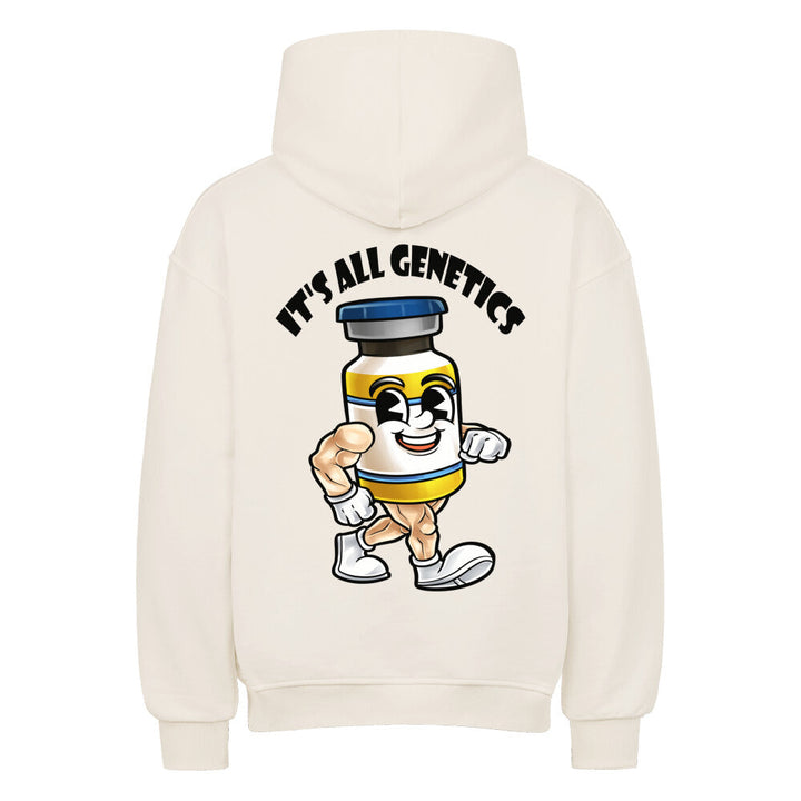 It´s all genetics (Backprint) Oversized Hoodie
