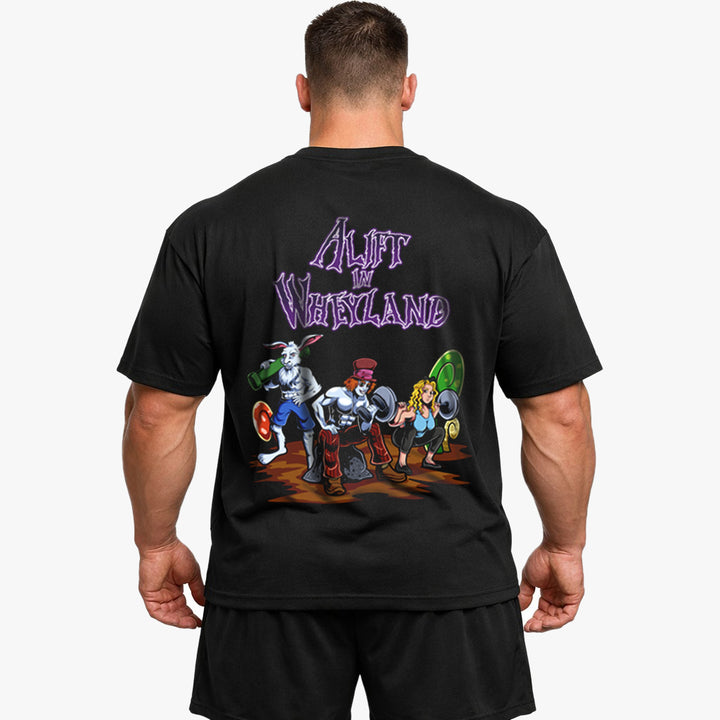 Alift in Wheyland (Backprint) Oversized Shirt