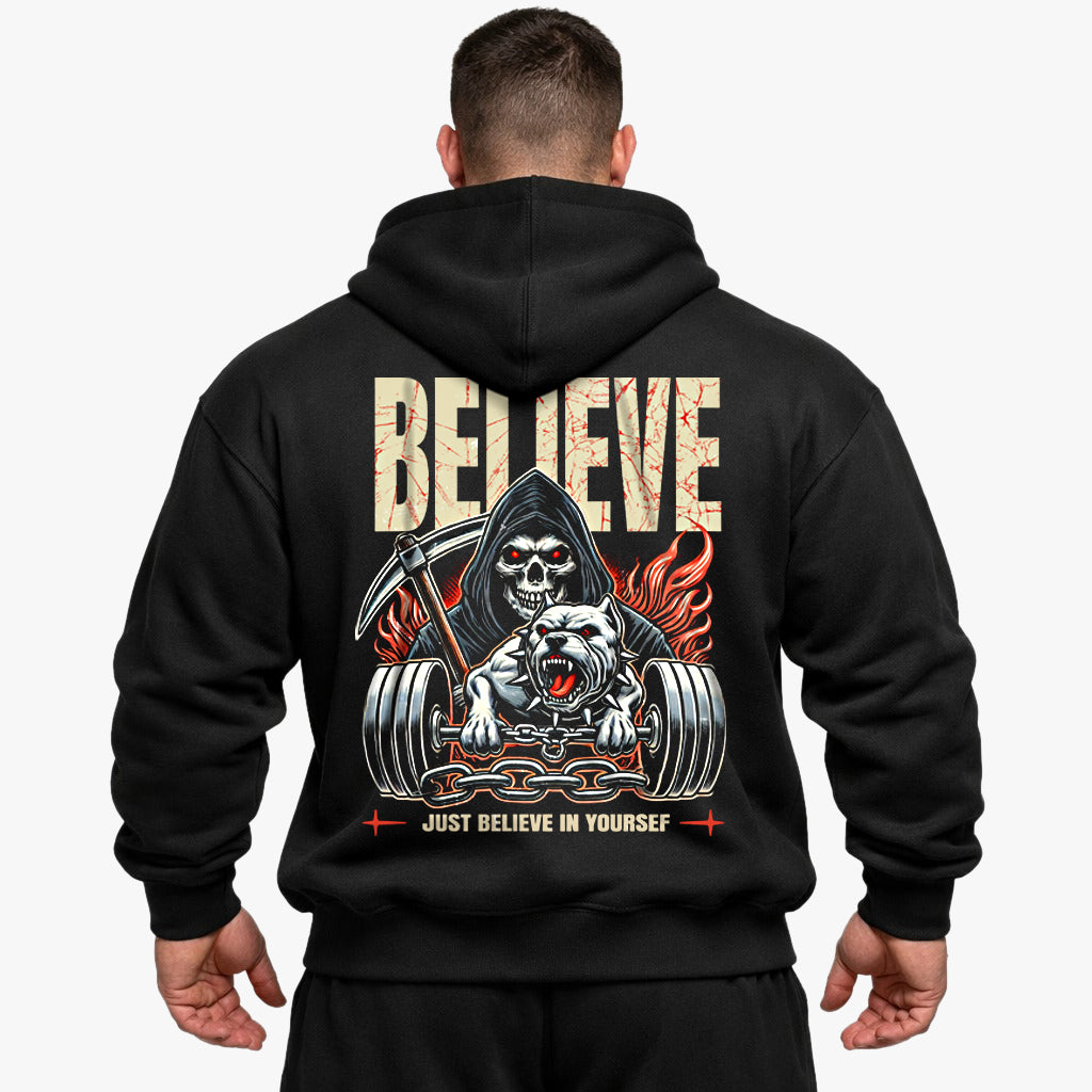 Believe Oversized (Backprint) Hoodie