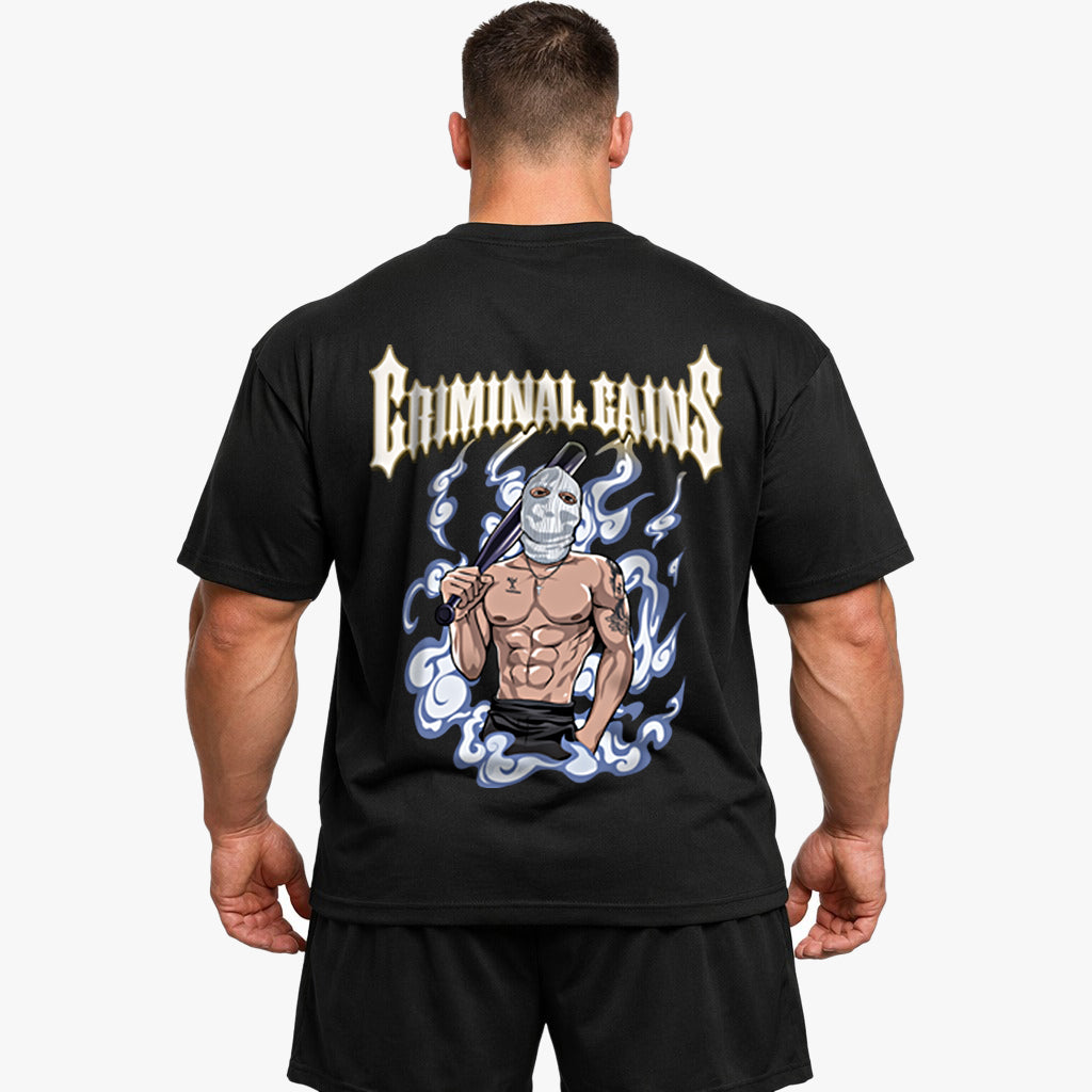 Criminal Gains Oversized (Backprint) Shirt