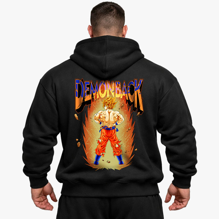 Demon Back (Backprint) Oversized Hoodie