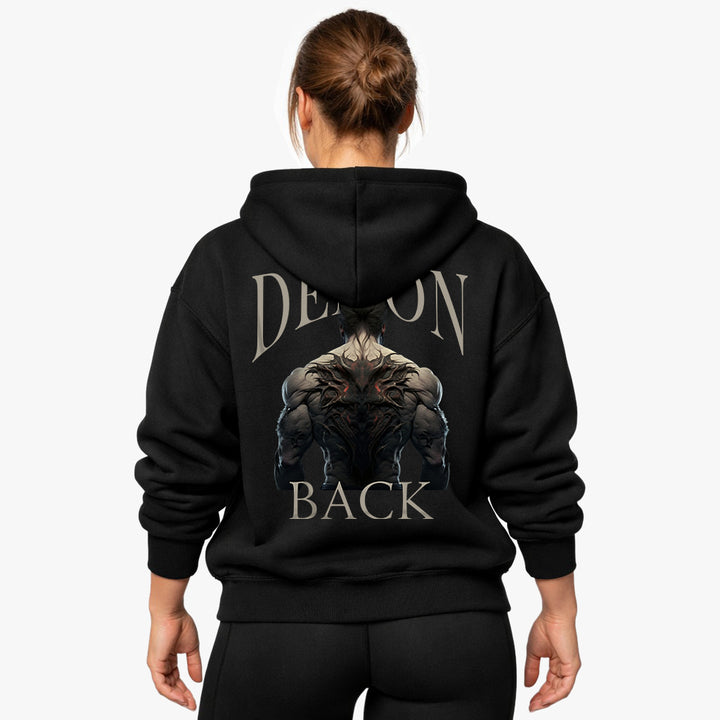 Demon Back Oversized Hoodie