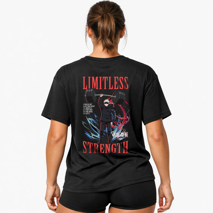 Limitless Strength (Backprint) Oversized Shirt