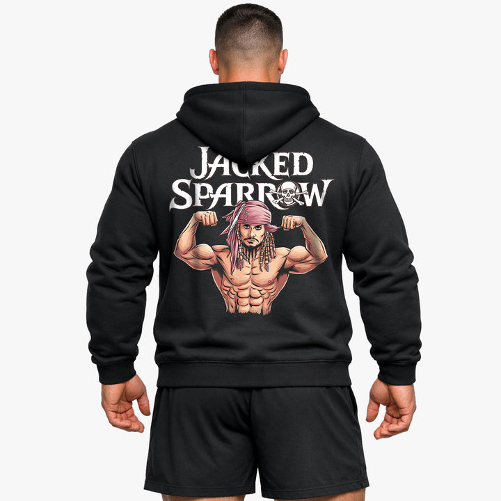 Jacked sparrow (backprint) hoodie