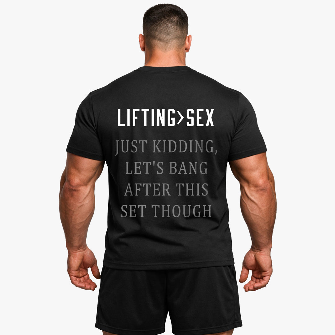 Lifting>Sex (Backprint) Shirt