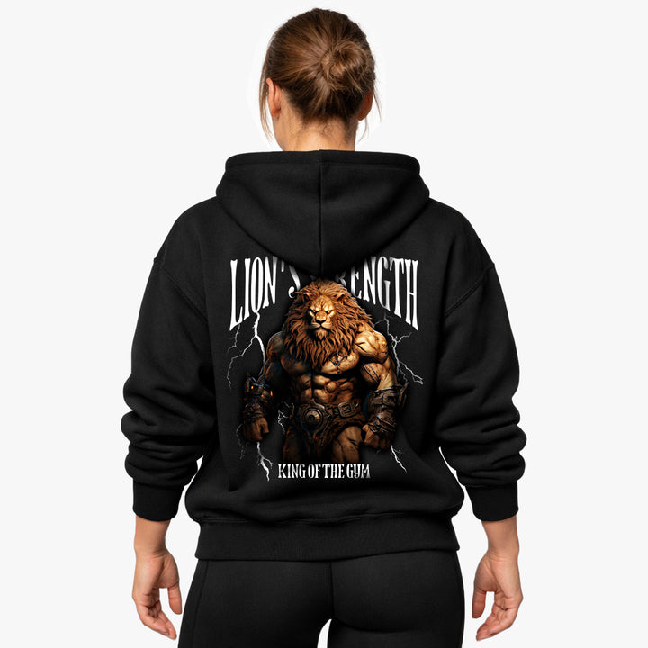Lion's Strength Oversized Hoodie