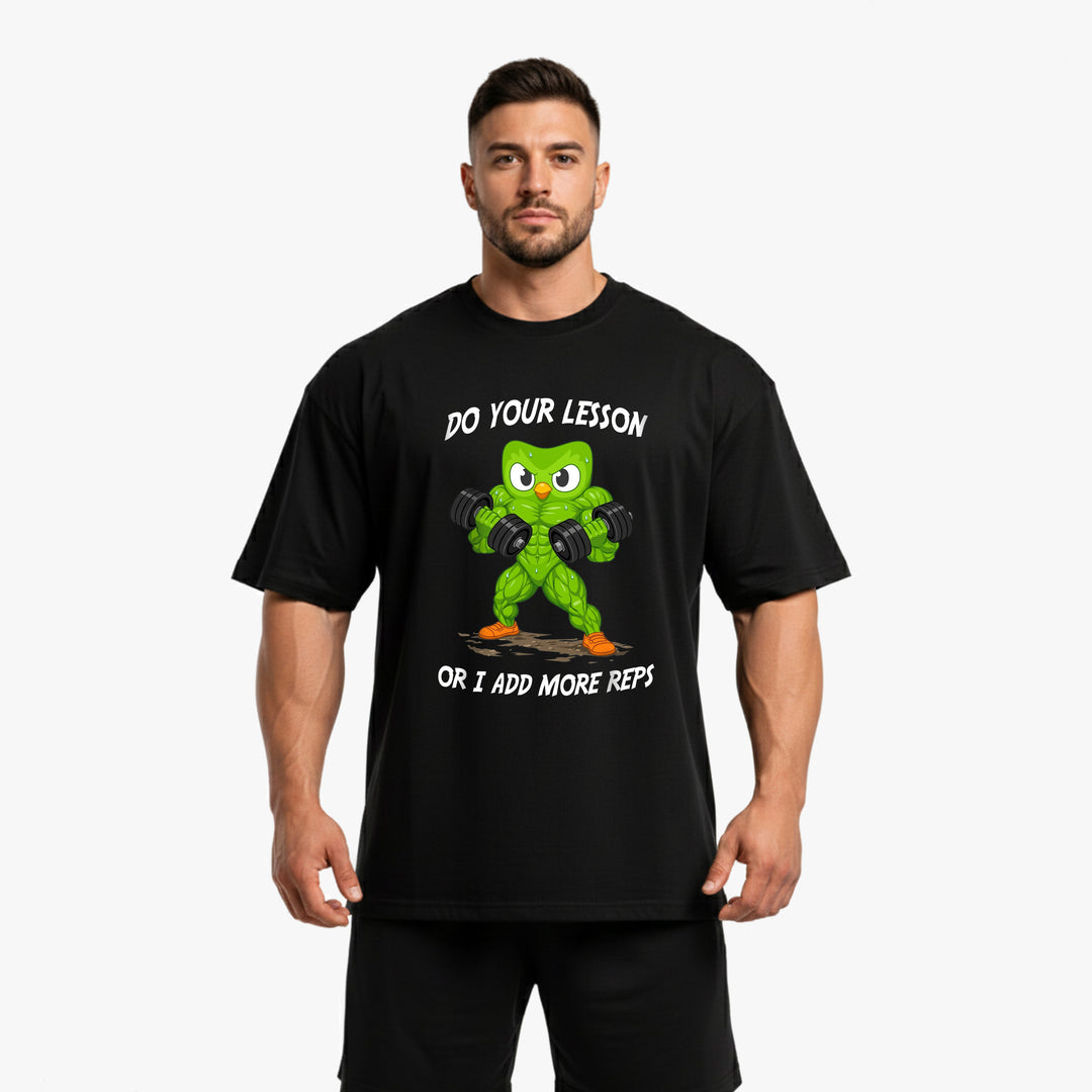Add More Reps Oversized Shirt
