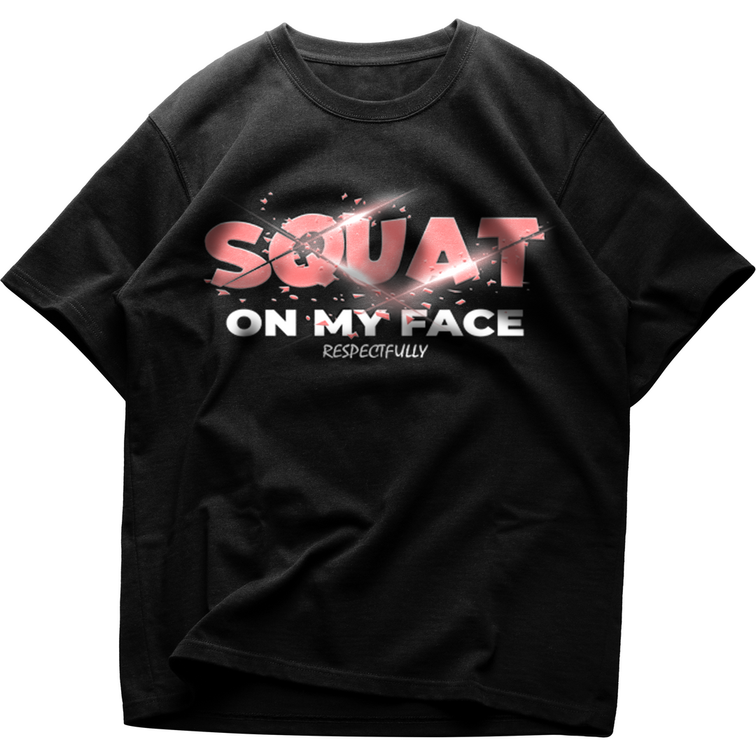 Squat (Frontprint) Oversize Shirt