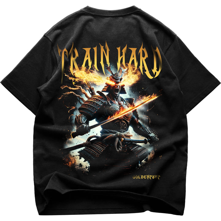 Train hard Oversized (Backprint) Shirt