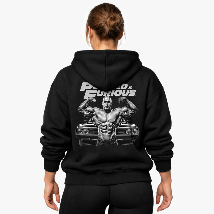 Pumped & Furious Oversized (Backprint) Hoodie