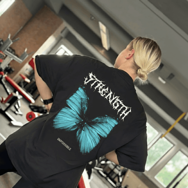 Strength (Backprint) Oversize Blast