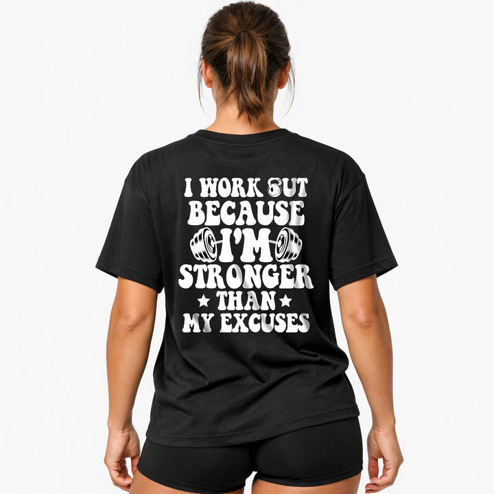 Stronger (Backprint) Oversized Shirt