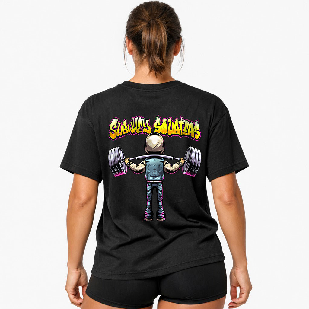 Subwhey Squaters (Backprint) Oversized Shirt