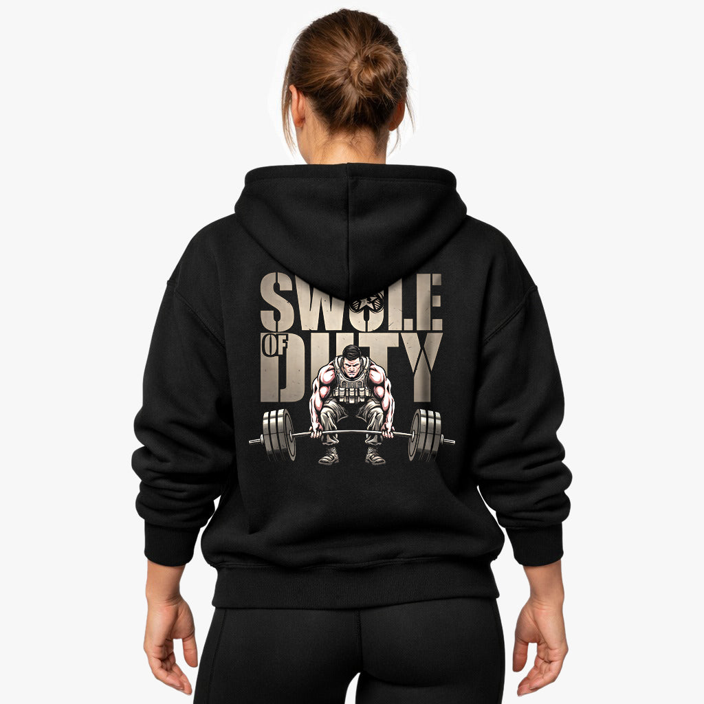 Swole of Duty(V2) Oversized (Backprint) Hoodie