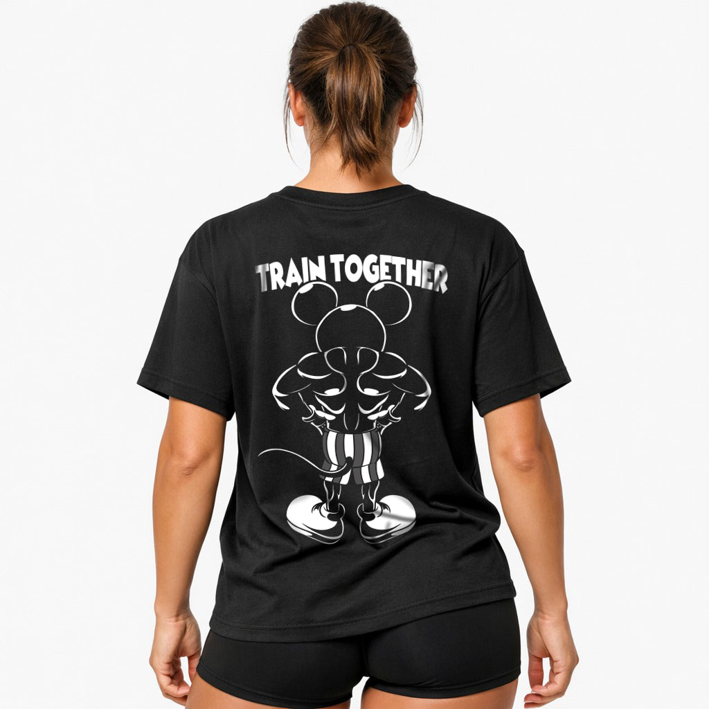 Train Together (Backprint) Oversized Shirt