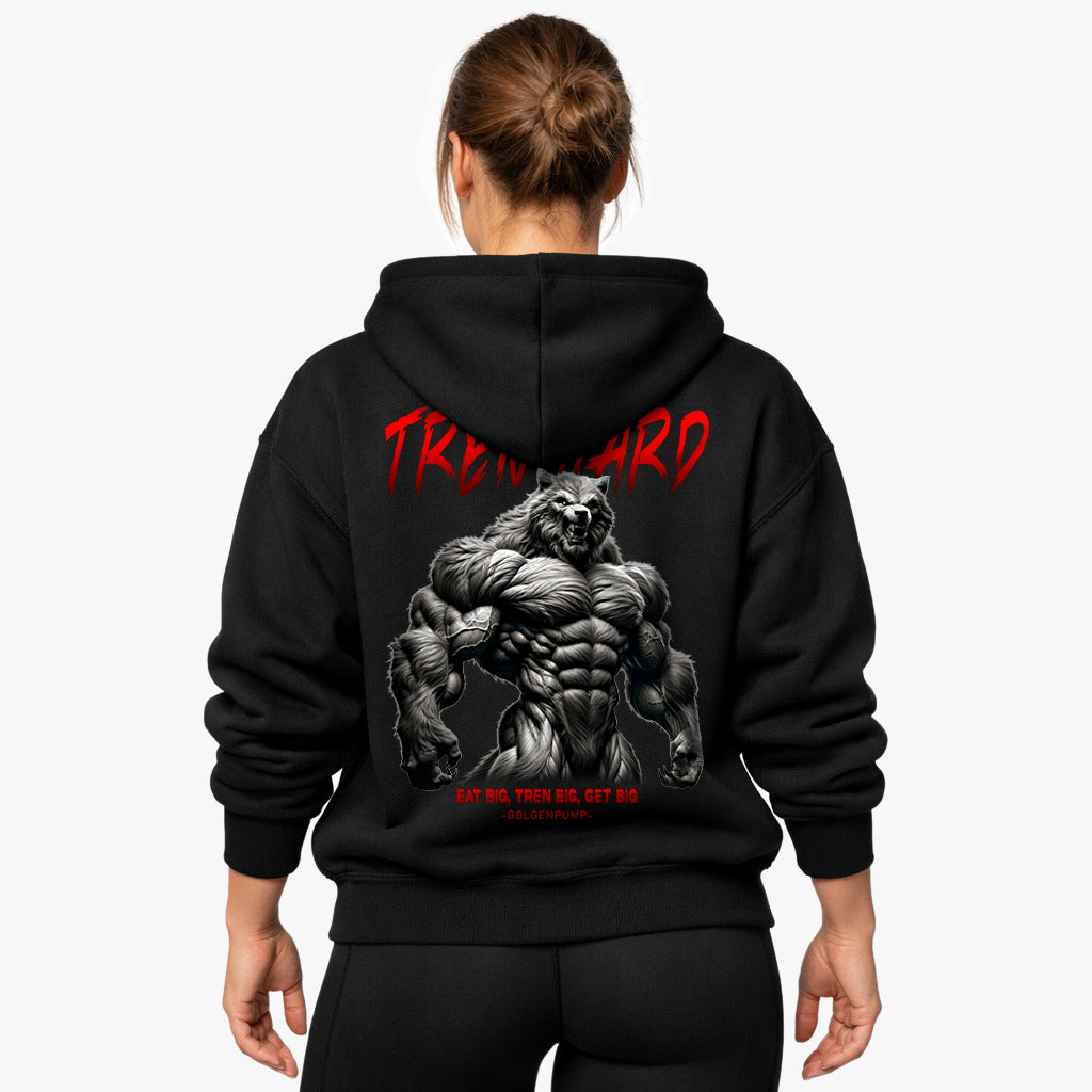 Tren Hard (Backprint) Oversized Hoodie