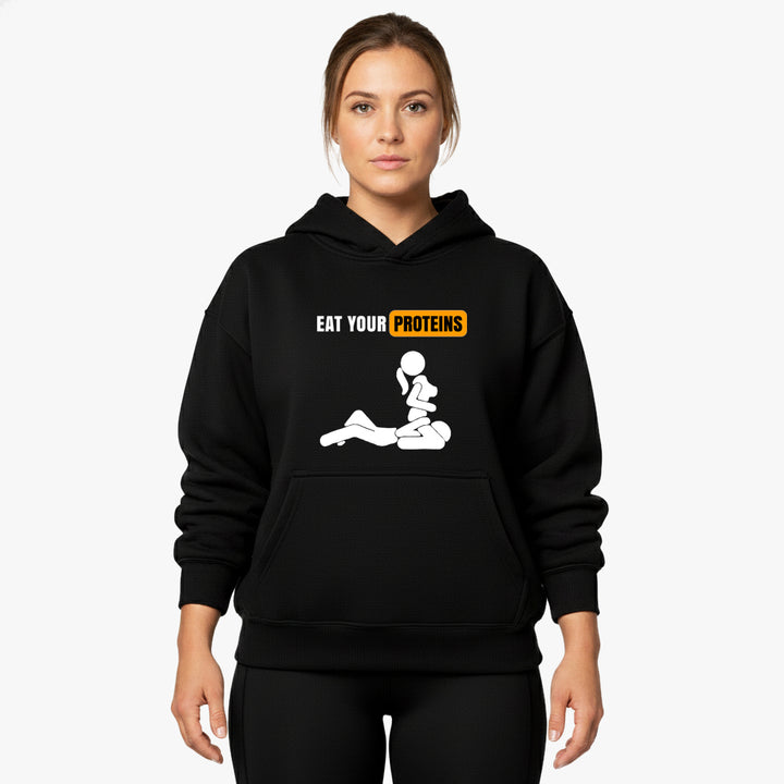Eat Your Proteins Oversized Hoodie