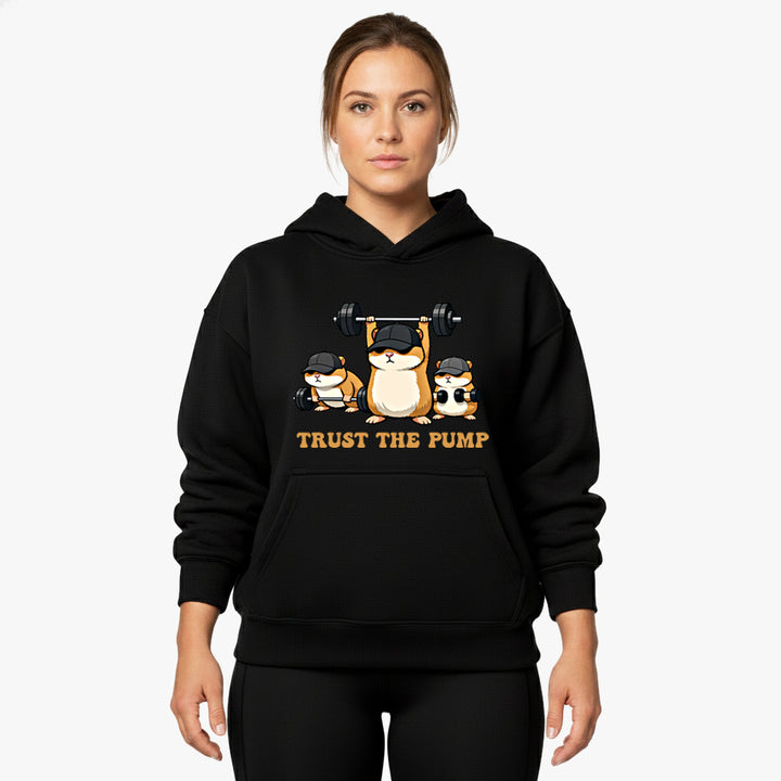 Trust The Pump Oversized Hoodie