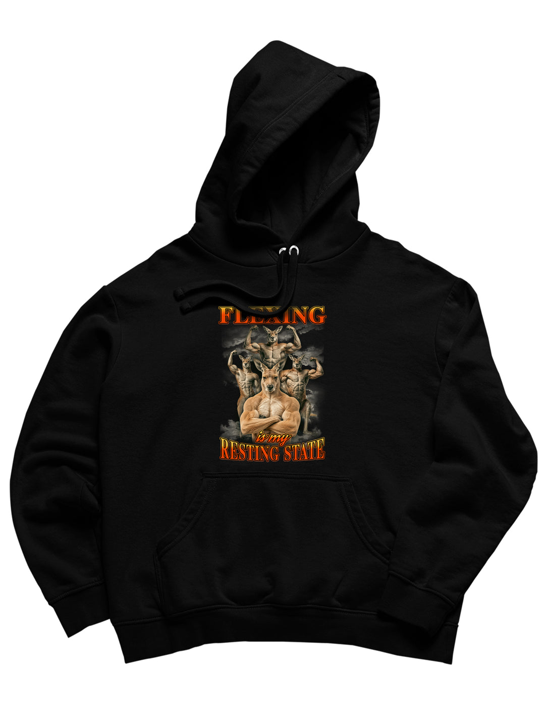 Flexing Is My Resting State Hoodie
