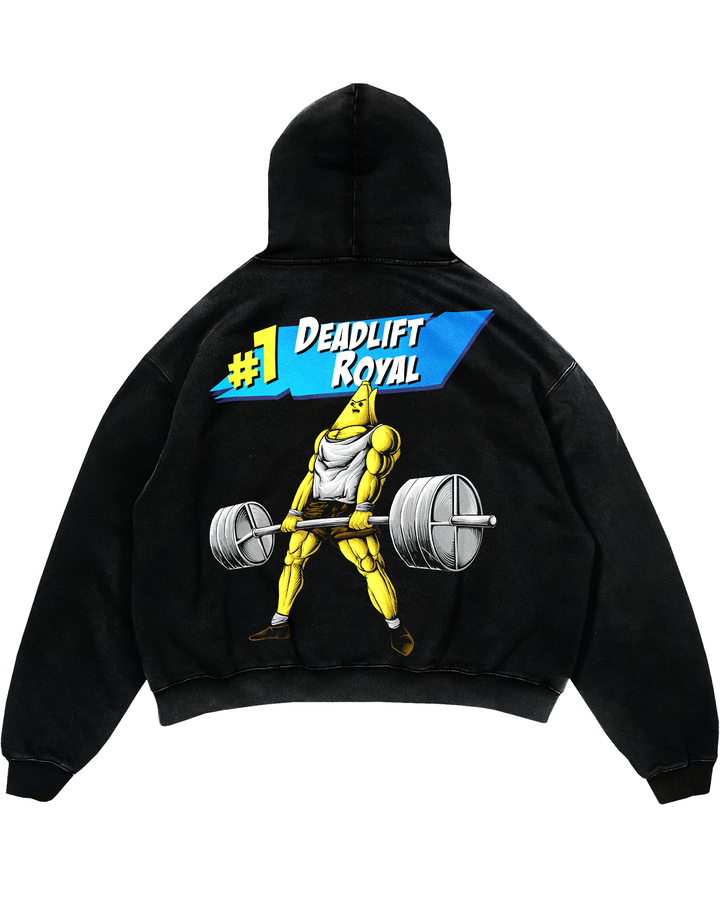 Deadlift Royal (Backprint) Oversized Hoodie