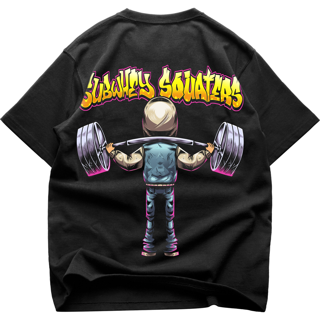 Subwhey Squaters (Backprint) Oversized Shirt