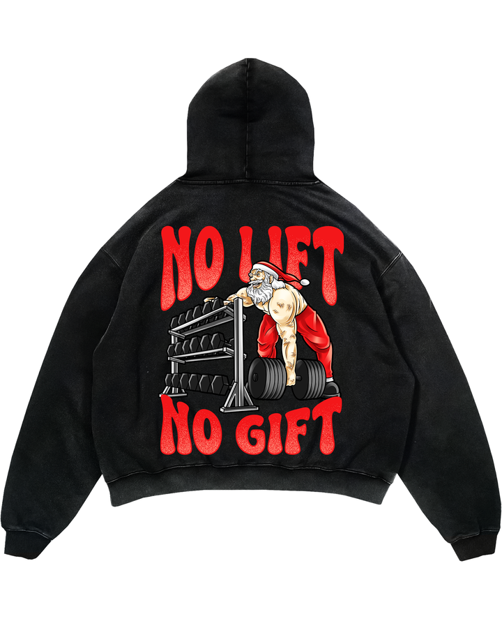 No lift no gift Oversized Hoodie