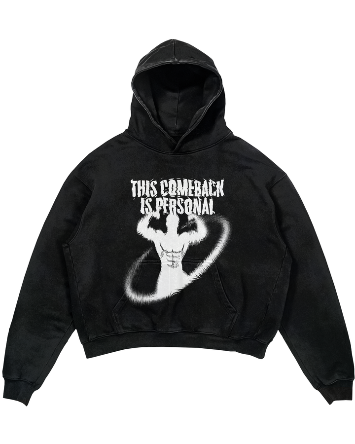 This Comeback  Oversized Hoodie - Mit Taschendruck