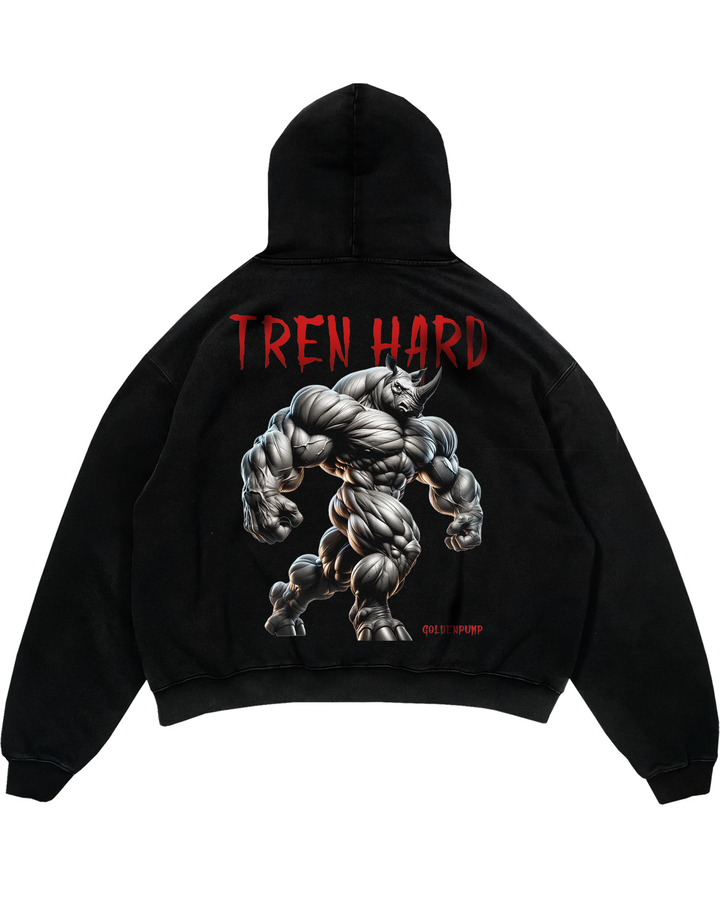 Tren Hard (Backprint) Oversized Hoodie