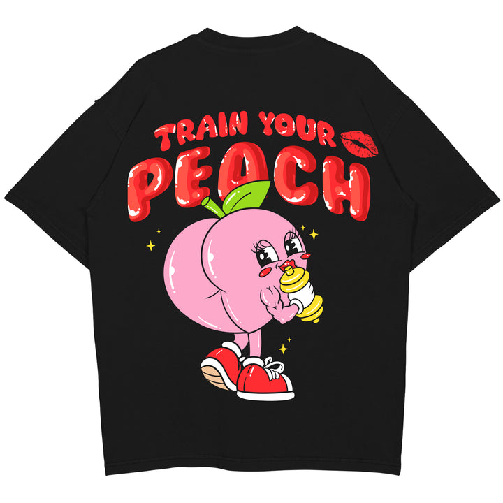 Train je Peach Oversized (Backprint) Shirt