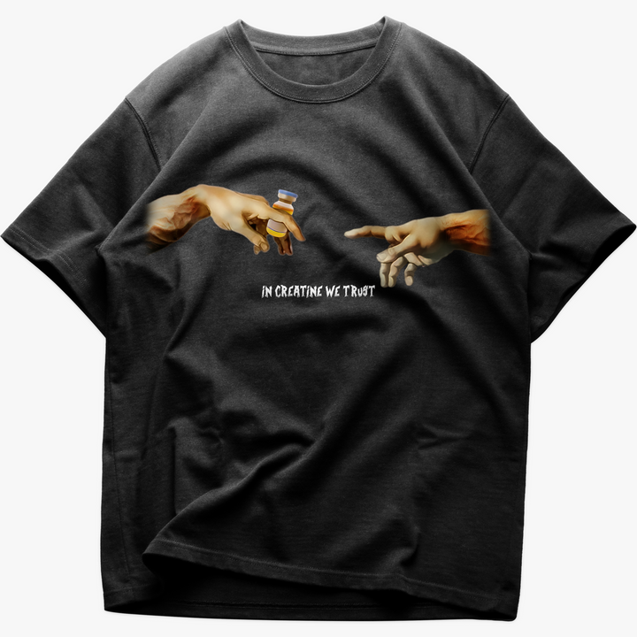 In Creatine we trust Oversized Shirt
