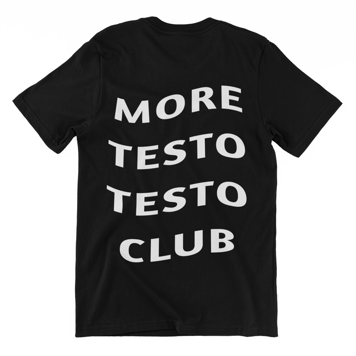 more testo (Backprint) Shirt